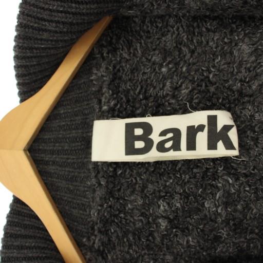 BARK（バーク） ニットジャケット ダッフルコート アウター フード S