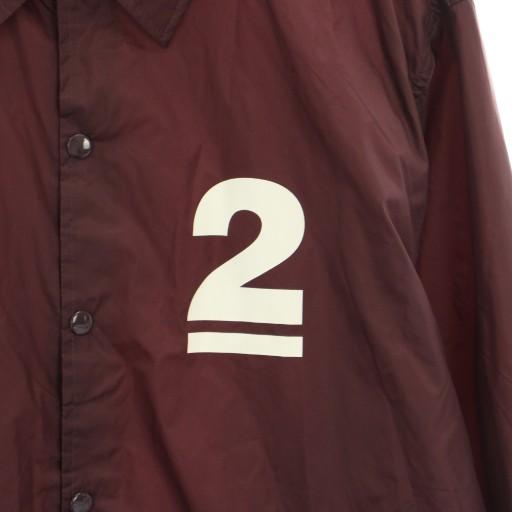 【中古】アンダーカバー ヒューマンメイド ラストオージーツーコーチジャケット XL ボルドー UC1B9202 メンズ アンダーカバー ヒューマンメイド ラストオージーツーコーチジャケット