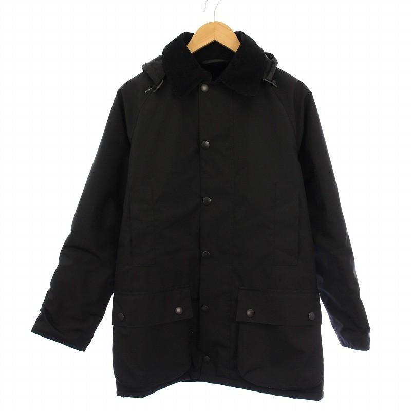 Barbour - バブアー ビューフォートジャケット アウター フード フェイクファー 34 黒 バブアー Barbour SL BEAUFORT JACKET FUR LINED ビューフォート