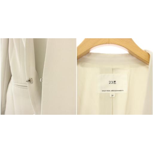 23区（ニジュウサンク） オンワード樫山 23SS ノーカラージャケット