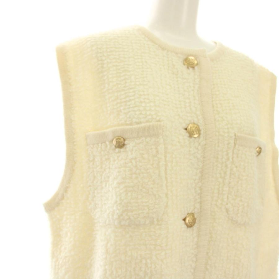 アダワズ ADAWAS Spick & Span別注 23AW LOOP KNITTED VEST ニット