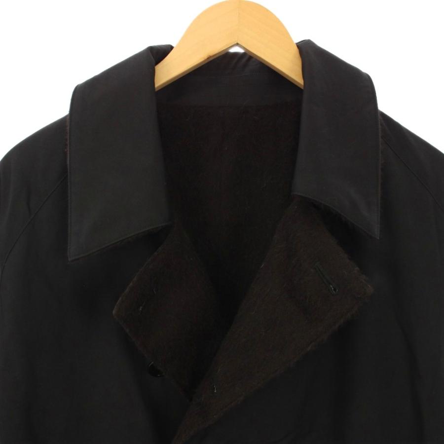 マーカウェア MARKA WARE 22AW ALPACA RAGLAN 絞 MAC COAT アルパカ