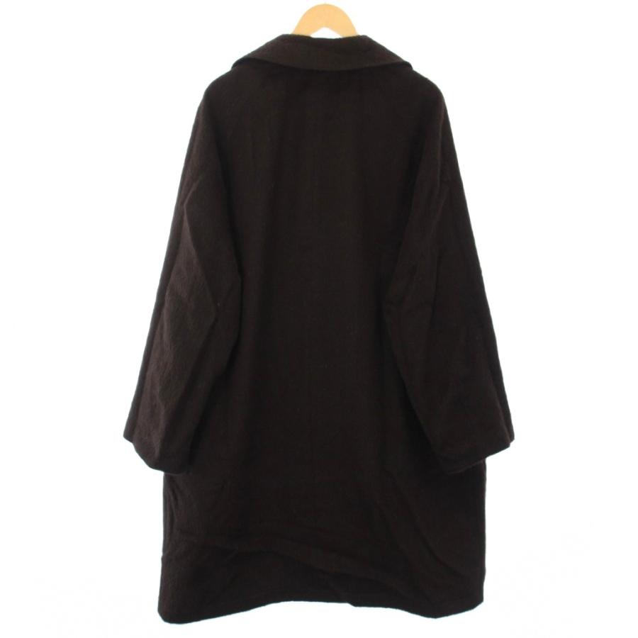 マーカウェア MARKA WARE 22AW ALPACA RAGLAN 絞 MAC COAT アルパカ