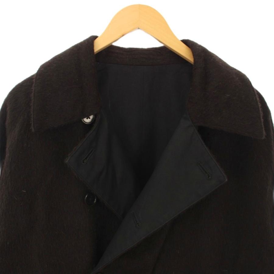 マーカウェア MARKA WARE 22AW ALPACA RAGLAN 絞 MAC COAT アルパカ