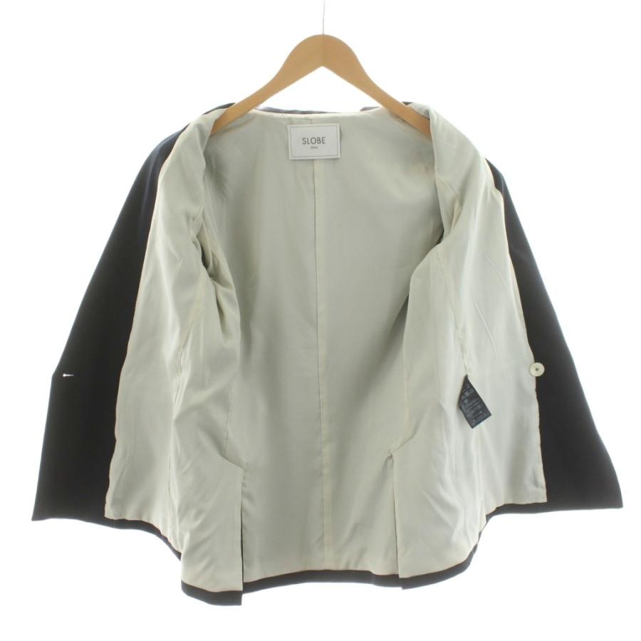 スローブ イエナ SLOBE IENA ウールコンギャバ金ボタンジャケット
