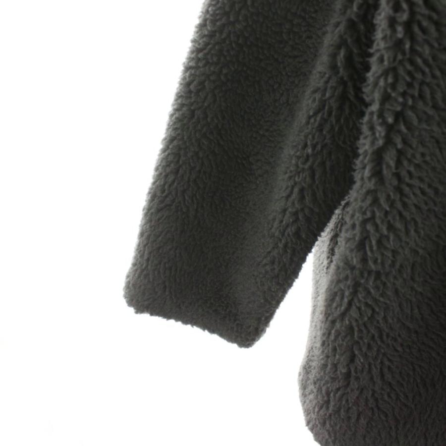 ジャーナルスタンダード レリューム JOURNAL STANDARD relume フリースジャケット ノーカラー アウター F グレー 23-011-462-1030-3-0
