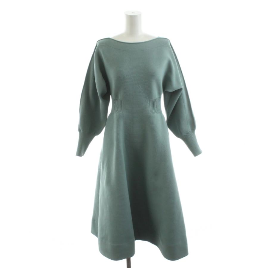 セルフォード CELFORD ホールガーメントニットワンピース ミモレ