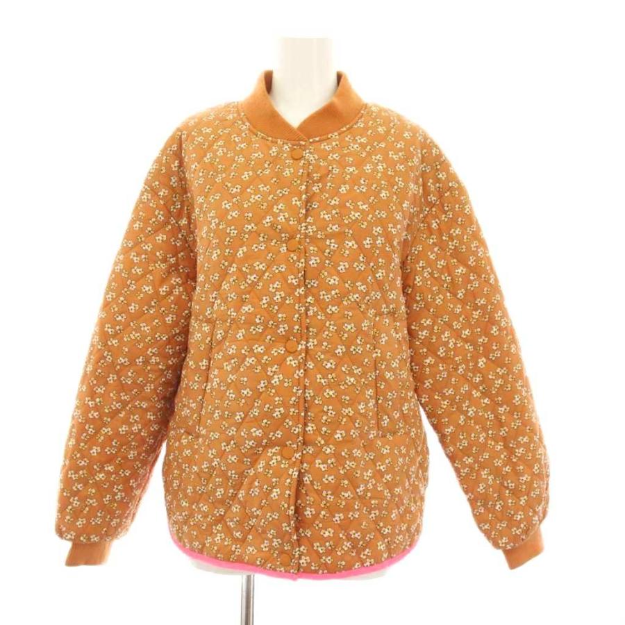 ZARA（ザラ） ジャケット 中綿 キルティング 小花柄 アウター 13-14 
