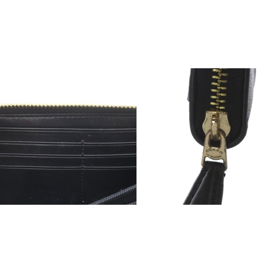 COACH（コーチ） 長財布 ロングウォレット ラウンドファスナー 財布