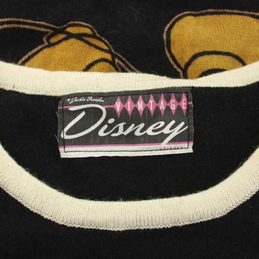 ヴィンテージ古着 70s ディズニー ミッキー ニットセーター ネルシャツセット ディズニーヴィンテージ Disney VINTAGE by Jackie Brander ニット