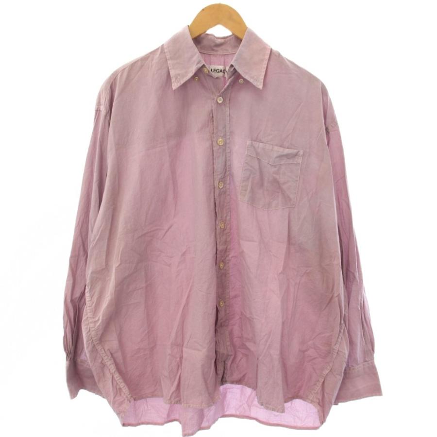 アワーレガシー OUR LEGACY BORROWED BD SHIRT シャツ 長袖 44 ピンク 
