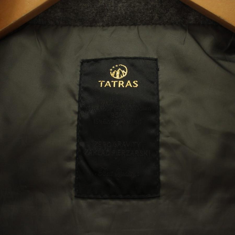 タトラス TATRAS KRAZ ダウンベスト フード アウター 3 グレー MTA-457