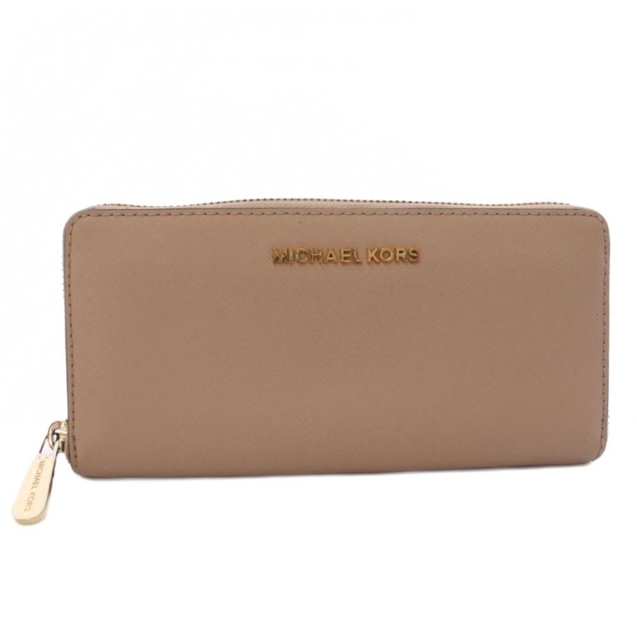 マイケルコース MICHAEL KORS 長財布 ラウンドファスナー レザー