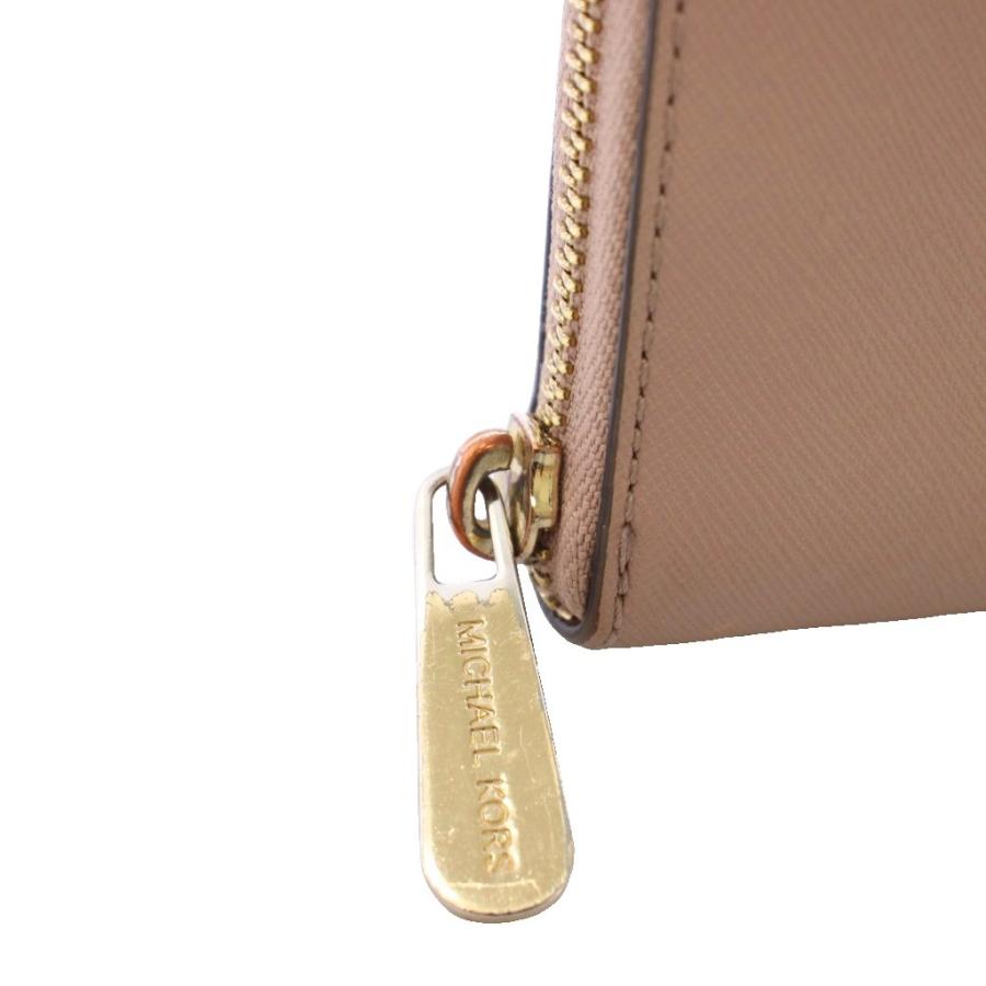 マイケルコース MICHAEL KORS 長財布 ラウンドファスナー レザー
