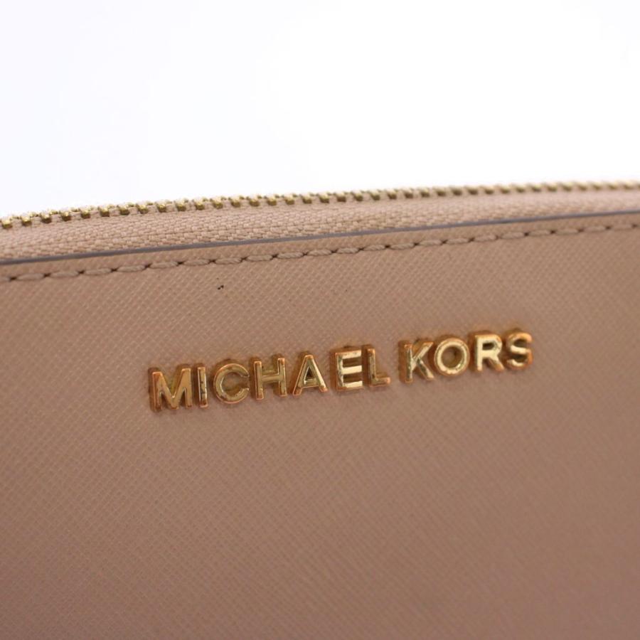 マイケルコース MICHAEL KORS 長財布 ラウンドファスナー レザー