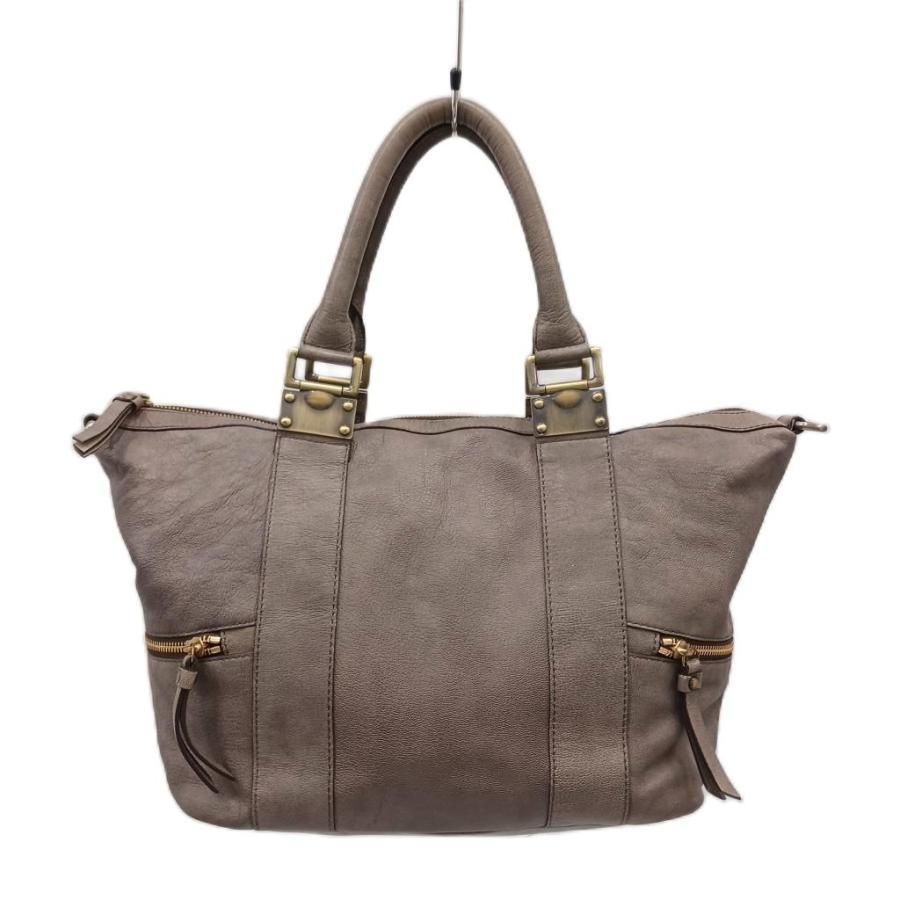 ✨美品✨SAZABY サザビー トートバッグ　ショルダー　 グレー メッシュ SAZABY（サザビー） ハンドバッグ グレー /AN □GY09 レディース
