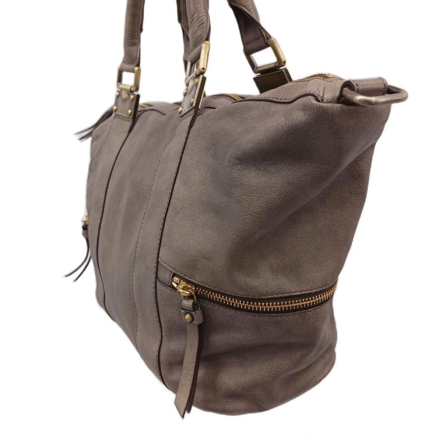 ✨美品✨SAZABY サザビー トートバッグ　ショルダー　 グレー メッシュ SAZABY（サザビー） ハンドバッグ グレー /AN □GY09 レディース