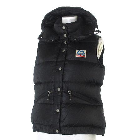超歓迎 マウンテンイクイップメント Mountain Equipment ダウン ベスト ジップアップ フード ナイロン ロゴ 黒 ブラック Xs アウター ベクトル 古着 数量限定 Draannecristine Com Br