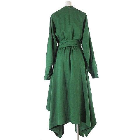 美しい 中古 ハイク Hyke ワンピース ドレス 無地 ロング 長袖 フレア 緑 1 Ecr2 レディース ベクトル 古着 0 ブランド古着販売のベクトル 通販 Yahoo ショッピング 無料長期保証 Www Jsanalytikal Com