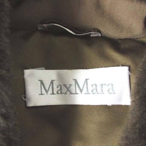 マックスマーラ MAX MARA 白タグ 中綿コート ジャケット ジップアップ