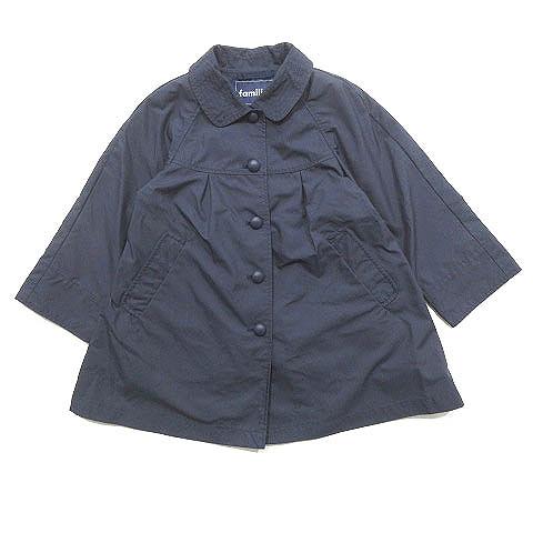 美品ファミリアナイロンコート140