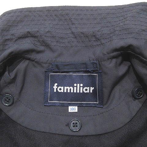 ファミリア Familiar ステンカラーコート ジャケット ナイロン  