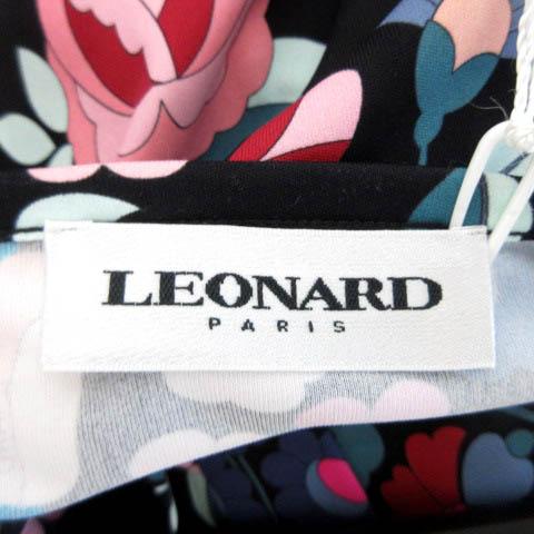 未使用品 レオナール LEONARD PARIS タグ付き 近年モデル ワンピース  