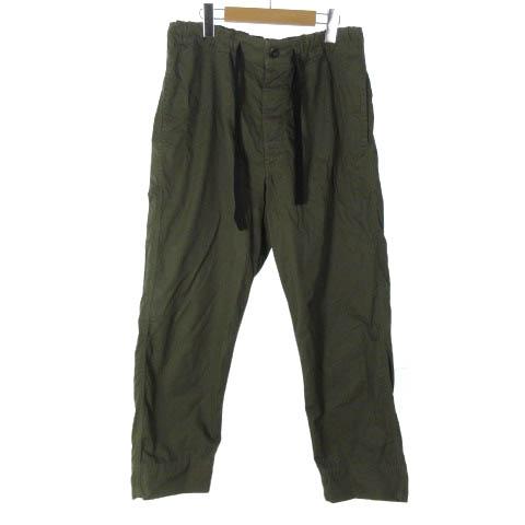 マーガレットハウエル MHL. 21SS SUPERFINE COTTON TWILL トラウザー  