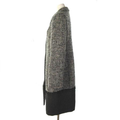 トッカ TOCCA ツイードコート ロングコート アルパカ混 ラメ バイ  