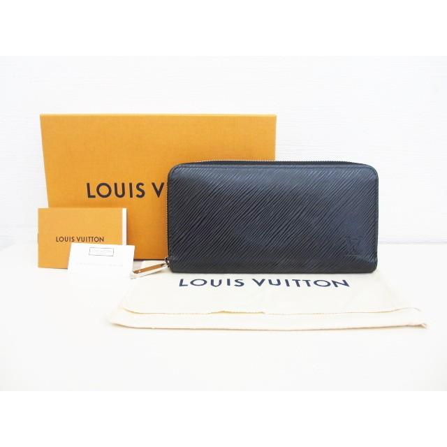 Louis Vuitton Epi Zippy Wallet M64838 Round Zip Long Wallet Noir k73d4200 Japan | eBay