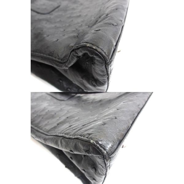 クーニギン konigin オーストリッチ トートバッグ ブラック