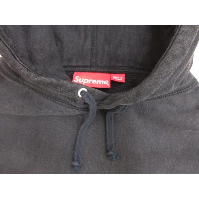 シュプリーム SUPREME ミニ ロゴ プルオーバー パーカー ブラック系 M 