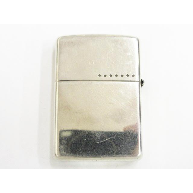 ジッポー ZIPPO セブンスター スターリングシルバー オイル ジッポー ZIPPO セブンスター スターリングシルバー オイル