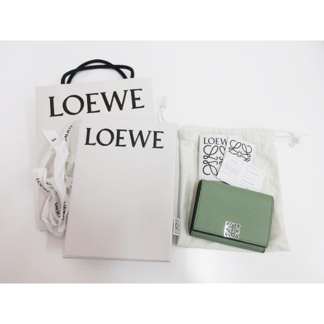 LOEWE ロエベ アナグラム トライフォールド ウォレット 三つ折り LOEWE ロエベ アナグラム トライフォールド ウォレット 三つ折り