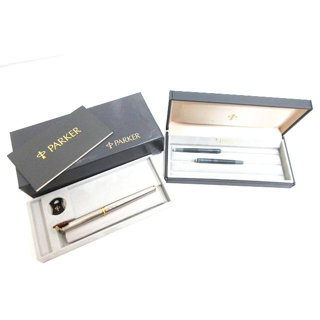 パーカー プリミア シルバー グレンドルジュ 万年筆 18K 750M PARKER 万年筆 75 プリミア グレンドルジュ 18K パーカー