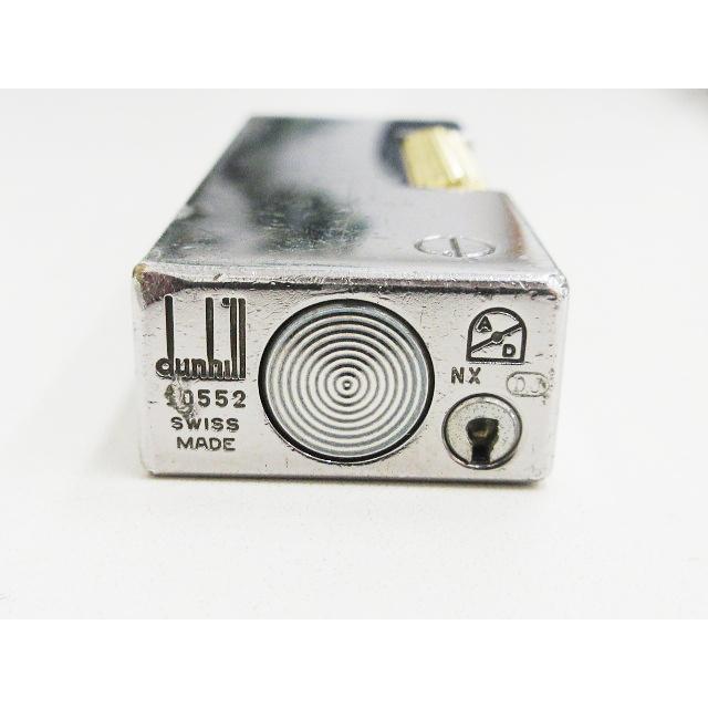 dunhill（ダンヒル） ライター ローラー シルバー×ゴールド 箱付 喫煙