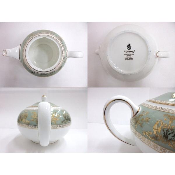 未使用品 ウェッジウッド WEDGWOOD コロンビア セージグリーン