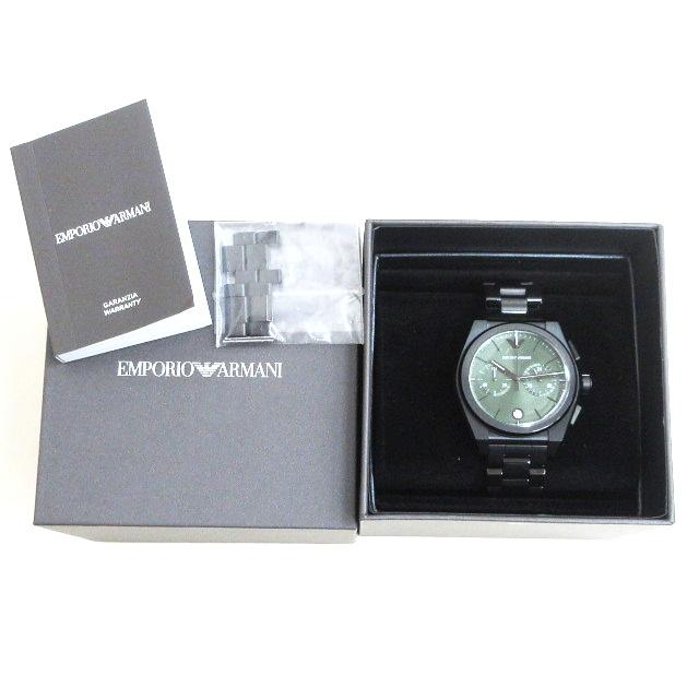 EMPORIO ARMANI エンポリオアルマーニ クオーツ腕時計 クロノグラフ 