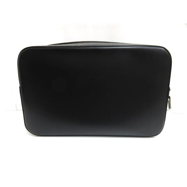 【中古】ダンヒル dunhill コンフィデンシャル セカンドバッグ ブラック LW9010A レザー クラッチバッグ かばん dunhill（ダンヒル） コンフィデンシャル セカンドバッグ ブラック