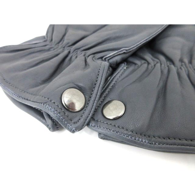 未使用品 セルモネータ グローブス Sermoneta gloves レザーグローブ グレー系 サイズ8 1/2 手袋_3