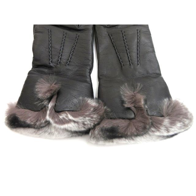未使用品 セルモネータ グローブス Sermoneta gloves レザーグローブ