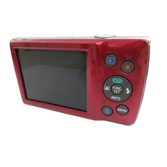 キャノン Canon IXY180 コンパクトデジタルカメラ レッド コンデジ 