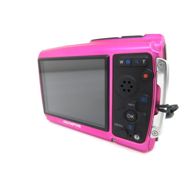 オリンパス ミュー μ-5010 ピンク 動作品 オールド コンデジ デジカメ オリンパス OYMPUS ミュー タフ μ TOUGH-3000 コンパクトデジタル