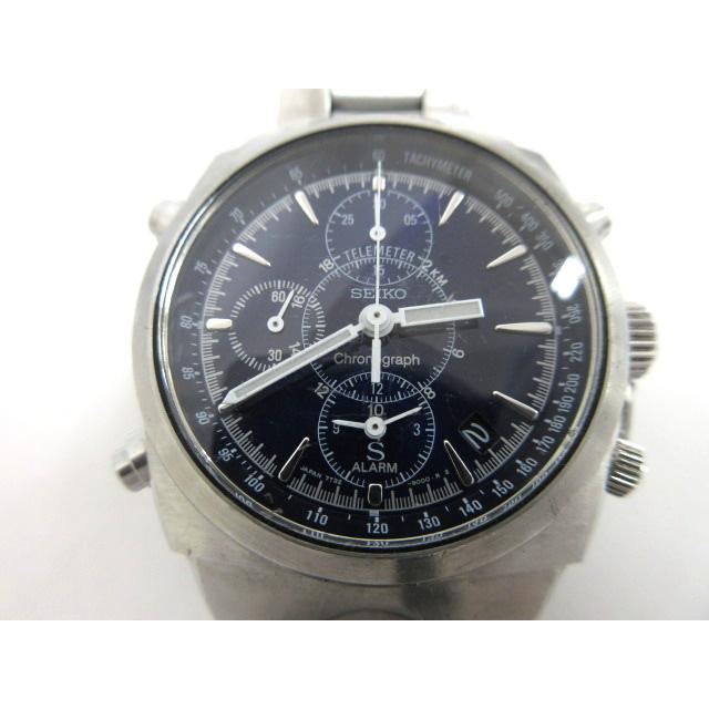 SEIKO SUS 腕時計 7T32-9000 クロノグラフ セイコー SEIKO サス SUS クオーツ腕時計 7T32-9000 シルバー SS