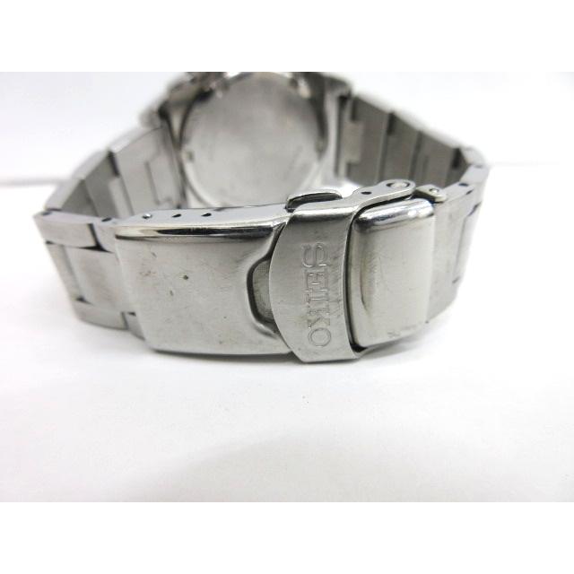 セイコー SEIKO サス SUS クオーツ腕時計 7T32-9000 シルバー SS