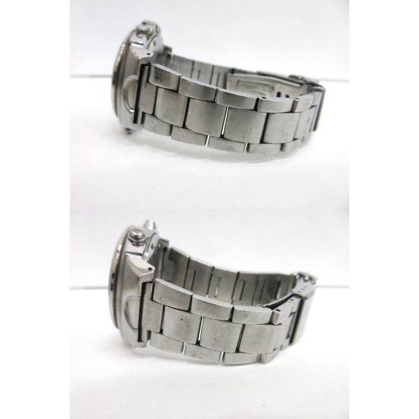 セイコー SEIKO サス SUS クオーツ腕時計 7T32-9000 シルバー SS