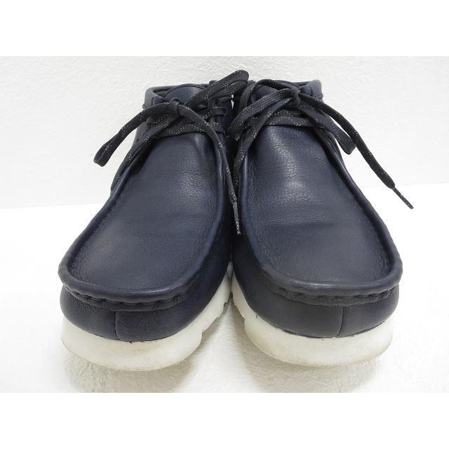 Clarks クラークス ワラビー 21621 ゴアテックス GTX ネイビー Clarks クラークス ワラビー 21621 ゴアテックス GTX ネイビー - メルカリ