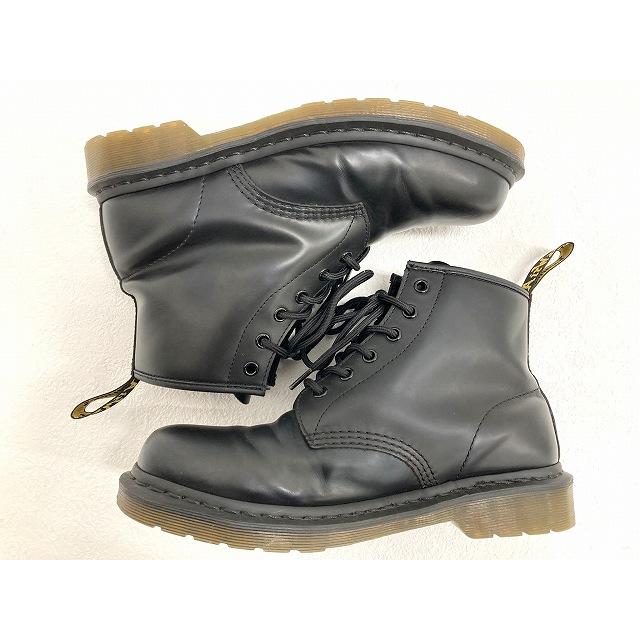 ドクターマーチン DR.MARTENS 6ホール レースアップブーツ 101 黒 27cm  
