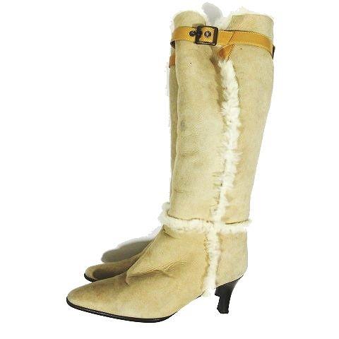 中古 リーガル Regal ムートン ロングブーツ シューズ ベージュ サイズ25 10 レディース ベクトル 古着 095 1175 ブランド古着販売のベクトル 通販 Yahoo ショッピング