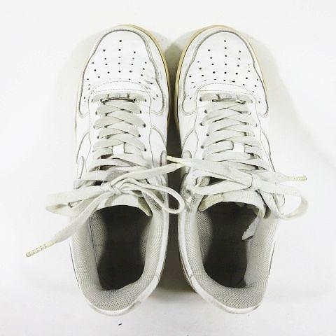 中古 ナイキ Nike エアフォース 1 Af 1 スニーカー シューズ 靴 ローカット 111 サイズ26 0cm 白 ホワイト H12 メンズ ベクトル 古着 095 ブランド古着販売のベクトル 通販 Yahoo ショッピング